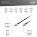 Digitus Дата кабель USB-C to USB-C 1.0m USB 4.0 black Digitus (DB-300443-010-S)