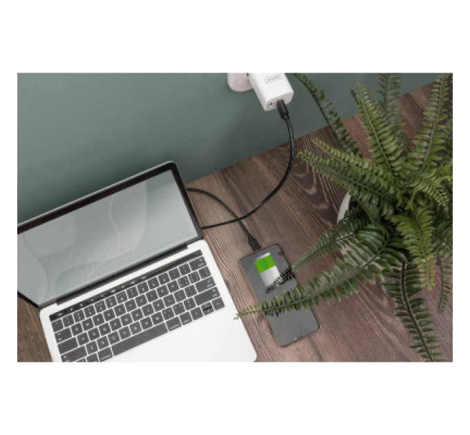 Digitus Дата кабель USB 2.0 AM to USB-C 3.0m black Digitus (AK-300148-030-S)