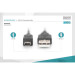 Digitus Дата кабель USB 2.0 AM to Mini 5P 3.0m black Digitus (AK-300130-030-S)
