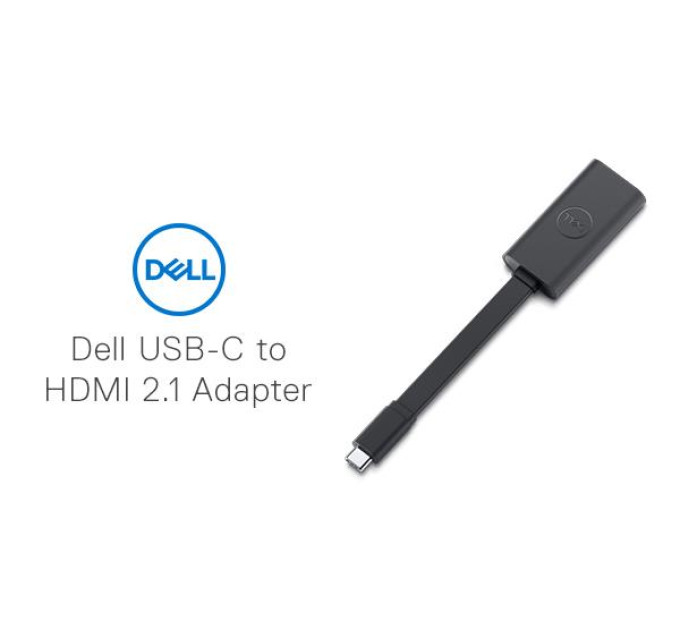 Dell Перехідник USB-C M to HDMI F 2.1 0,15m 8K60Hz black Dell (470-BCFW)