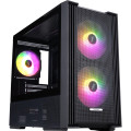 1stPlayer Корпус 1stPlayer AU6-BK-2FA7-14-2FA7R-1FA7 Black