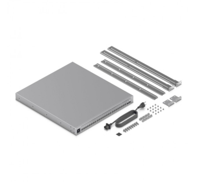 Комутатор мережевий Ubiquiti USW-PRO-XG-24-POE