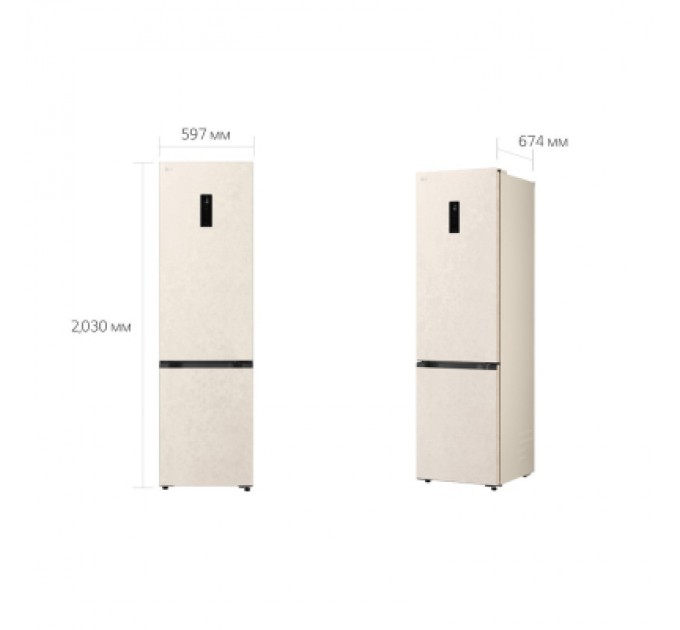 Холодильник LG GC-B509EEKM