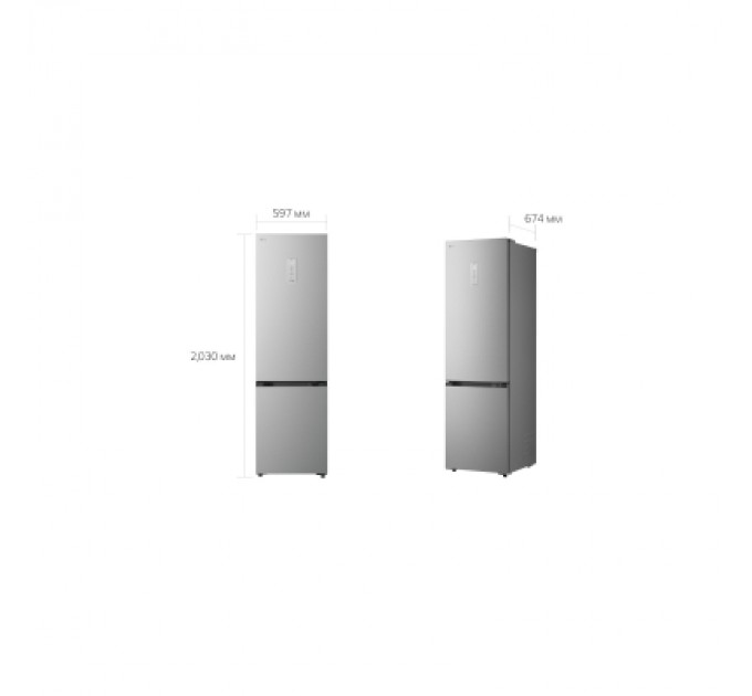 Холодильник LG GC-B509EMKM