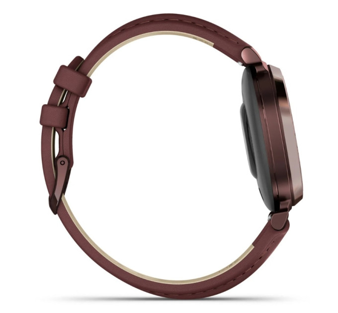 Garmin Смарт-годинник Garmin Lily 2 Dark Bronze with Mulberry Leather Band (010-02839-61)