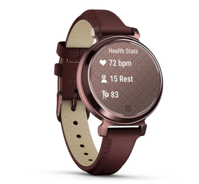 Garmin Смарт-годинник Garmin Lily 2 Dark Bronze with Mulberry Leather Band (010-02839-61)