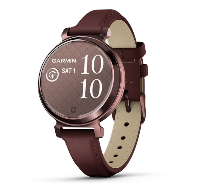 Garmin Смарт-годинник Garmin Lily 2 Dark Bronze with Mulberry Leather Band (010-02839-61)