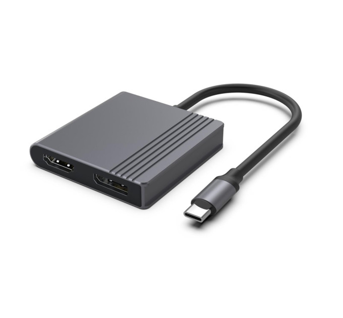 Cablexpert Док-станція Cablexpert USB-C 3-в-1 (A-CM-HDMIFDPF-01)