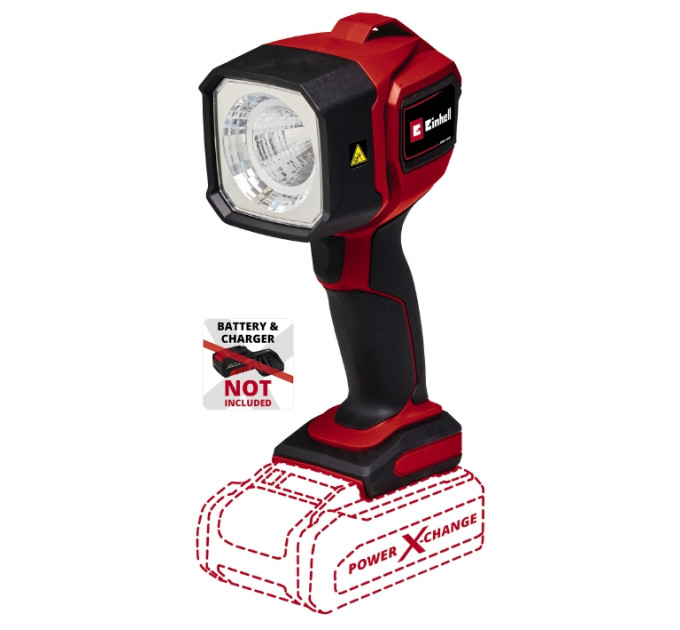 Einhell Ліхтар акумуляторний Einhell TC-CL 18/350 Li - Solo, PXC, 18В, 1 LED, 350лм, 7000К, 0.48кг без АКБ та ЗП
