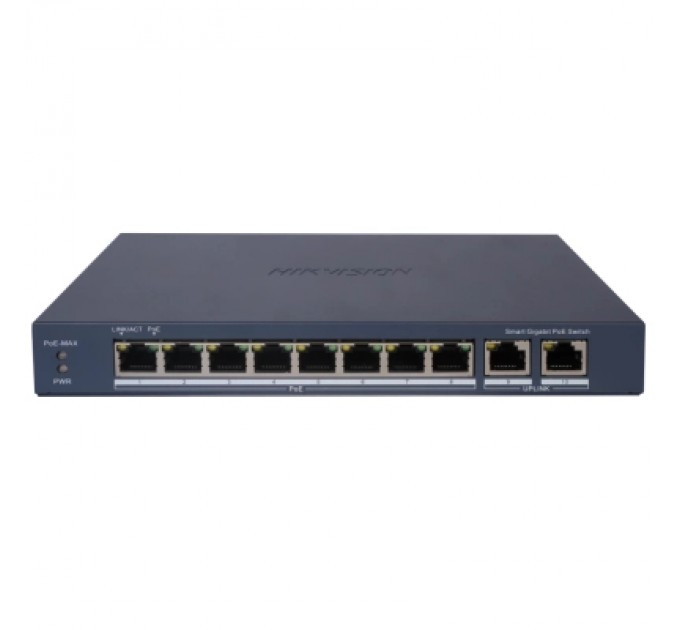 Комутатор мережевий Hikvision DS-3E1510P-EIV2