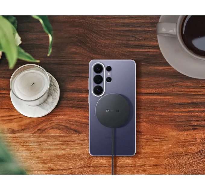 Бездротовий зарядний пристрій Samsung EP-P2900 Magnet Wireless Charger 25W Dark Grey (EP-P2900BBEGWW)