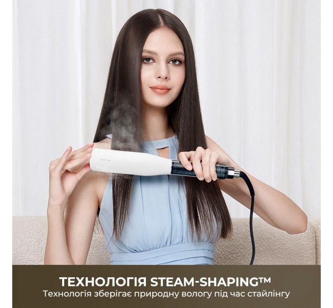Випрямляч для волосся Dreame AuraSteam Straight White (AA01A)