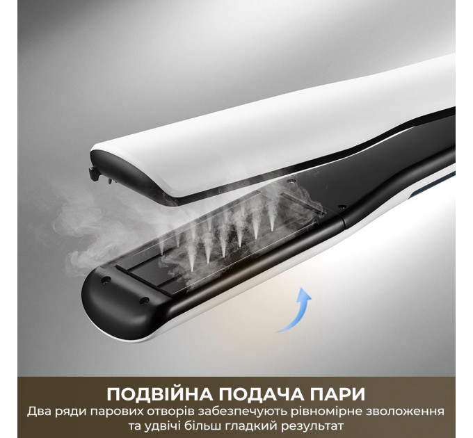 Випрямляч для волосся Dreame AuraSteam Straight White (AA01A)