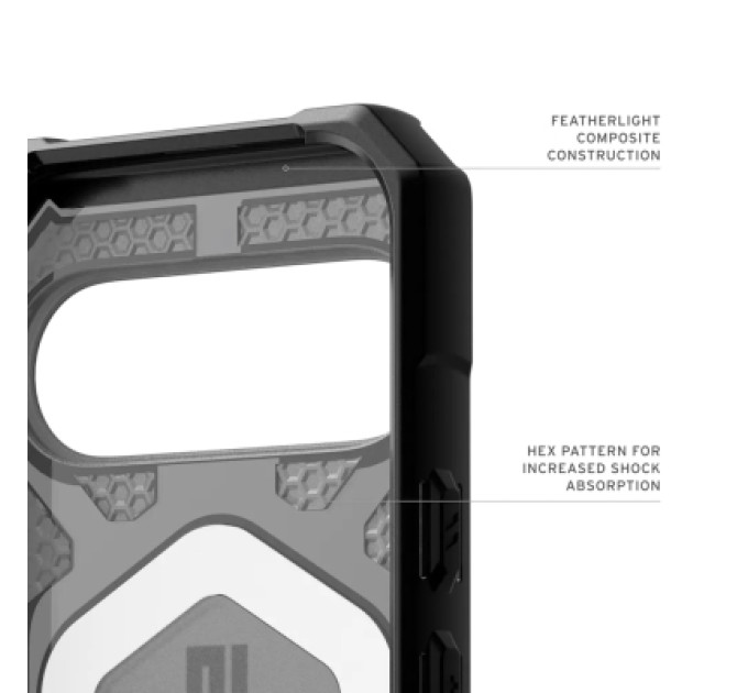 UAG Чохол до мобільного телефона UAG Google Pixel 10 Pro Pathfinder Clear MagSafe ash (614469113140)