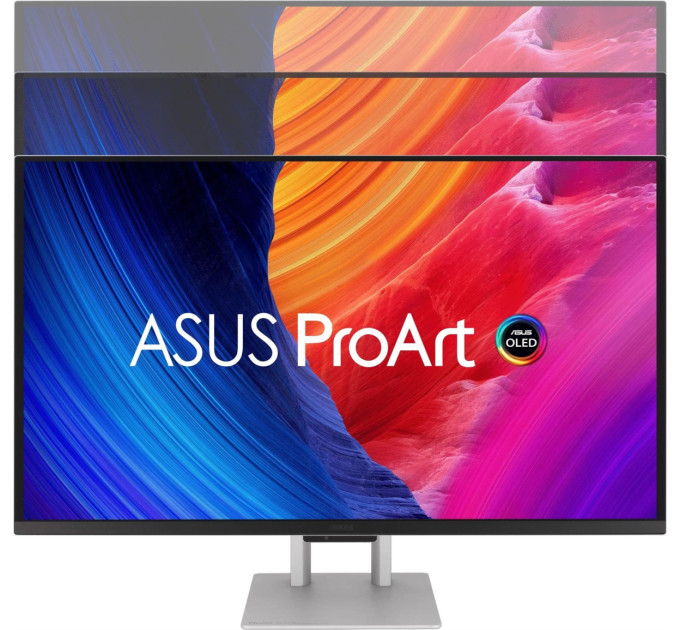 ASUS Монітор Asus 26.5" ProArt PA27UCDMR (90LM04NE-B01K71) OLED Silver/Black 240Hz