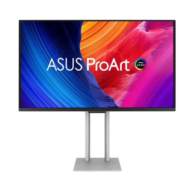 ASUS Монітор Asus 26.5" ProArt PA27UCDMR (90LM04NE-B01K71) OLED Silver/Black 240Hz