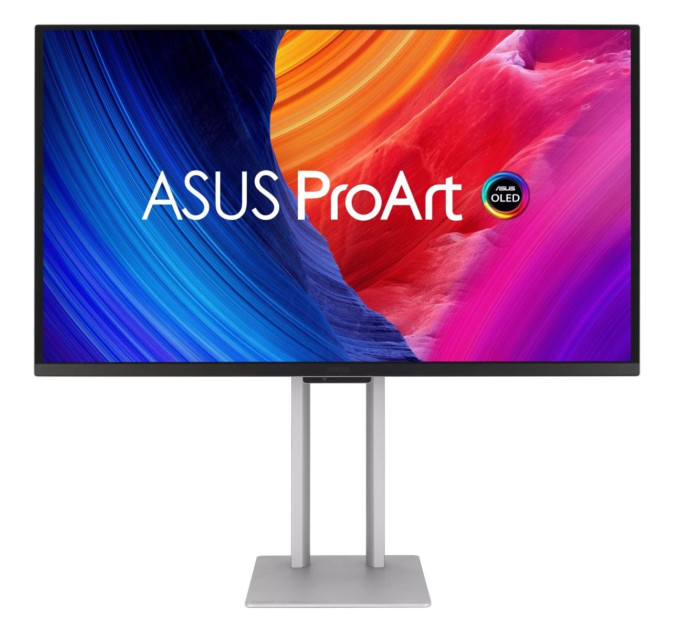 ASUS Монітор Asus 26.5" ProArt PA27UCDMR (90LM04NE-B01K71) OLED Silver/Black 240Hz