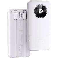 Батарея універсальна Remax 20000mAh, 22.5W, Black (RPP-38 / 45364 / White)