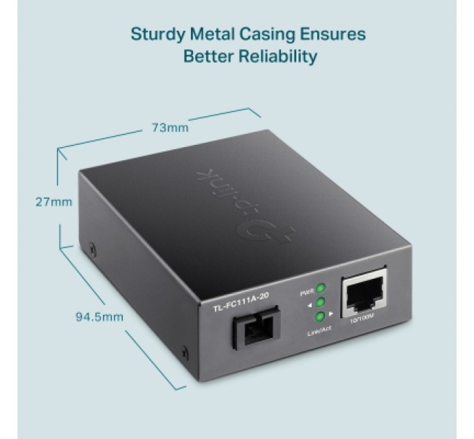Медіаконвертер TP-Link FC111A-20