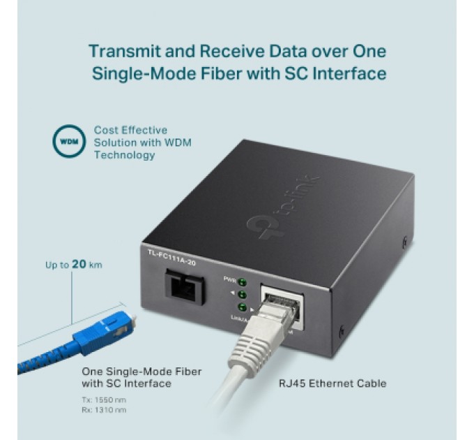 Медіаконвертер TP-Link FC111A-20