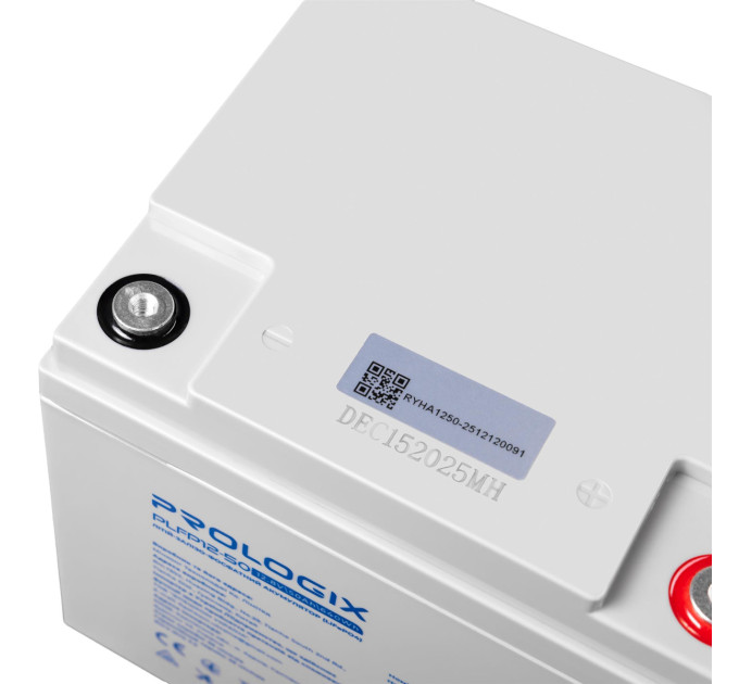 Prologix Акумуляторна батарея Prologix 12.8V 50AH 640Wh (PLFP12-50) LiFePO4