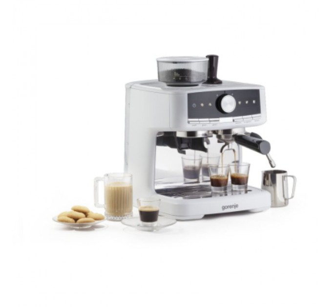 Ріжкова кавоварка еспресо Gorenje GSACM20W
