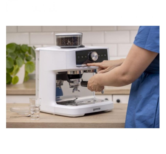 Ріжкова кавоварка еспресо Gorenje GSACM20W