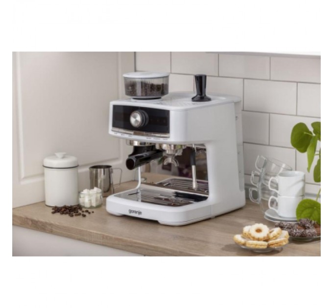 Ріжкова кавоварка еспресо Gorenje GSACM20W