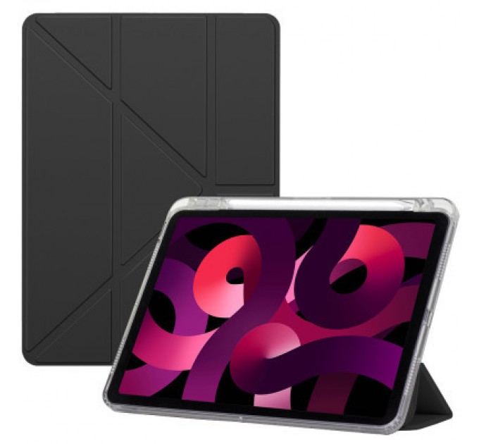 BeCover Чохол до планшета BeCover Ultra Slim Origami Transparent Apple iPad Air 11" M2 2024 Black (711389)