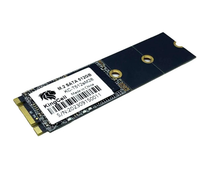 KingCell Накопичувач SSD 512GB KingCell M.2 2242 SATA III 3D NAND TLC (KC-T512sM28-M)