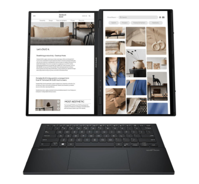 ASUS Ноутбук ASUS Zenbook Duo UX8406CA-QL046W (90NB14X1-M001N0)
