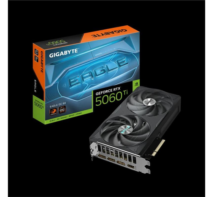 Gigabyte components Відеокарта GIGABYTE GeForce RTX 5060 Ti 8GB GDDR7 EAGLE OC