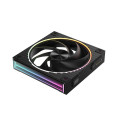 Zalman Корпусний вентилятор Zalman ZM-DF120  ARGB,  120мм, 800-2300rpm, 4pin, PWM, 3pin+5VARGB, 34,5dBa, POGO pin, Magnetic,  Reversed, чорний