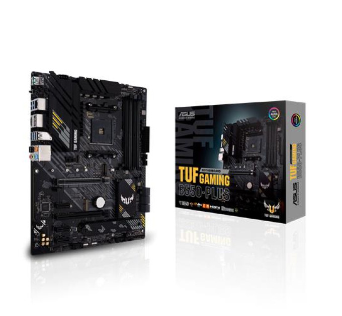 ASUS components Материнcька плата ASUS TUF GAMING B550-PLUS sAM4 B550 4xDDR4 M.2 HDMI DP ATX
