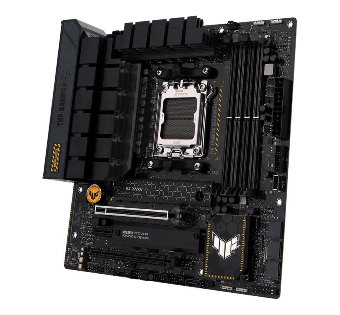 ASUS components Материнcька плата ASUS TUF GAMING B650M-PLUS sAM5 B650 4xDDR5 M.2 HDMI DP mATX
