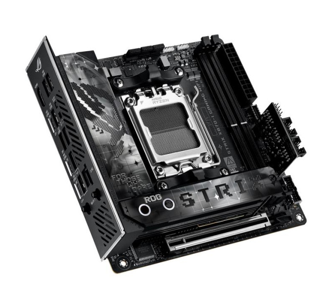 ASUS components Материнcька плата ASUS ROG STRIX X870-I GAMING WIFI sAM5 X870 2xDDR5 M.2 HDMI Wi-Fi BT mITX