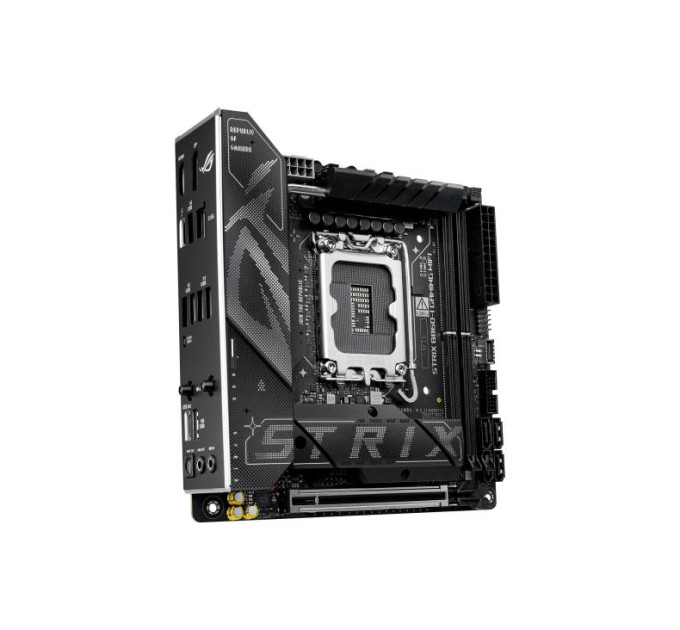 ASUS components Материнcька плата ASUS ROG STRIX B860-I GAMING WIFI s1851 B860 2xDDR5 M.2 DP HDMI USB Type-C Wi-Fi BT mITX