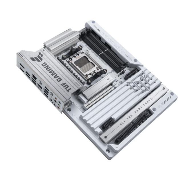 ASUS components Материнcька плата ASUS TUF GAMING B850-BTF WIFI W sAM5 B850 4xDDR5 M.2 HDMI DP Wi-Fi BT ATX BTF приховане підключення роз'ємів