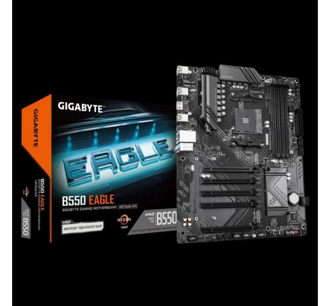 Gigabyte components Материнська плата GIGABYTE B550 EAGLE sAM4 B550 4xDDR4 M.2 HDMI ATX