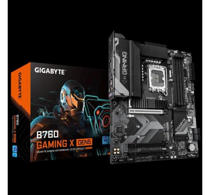 Gigabyte components Материнська плата GIGABYTE B760 GAMING X GEN5 s1700 B760 4xDDR5 M.2 HDMI DP ATX