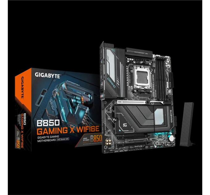 Gigabyte components Материнська плата GIGABYTE B850 GAMING X WIFI6E sAM5 B850 4xDDR5 M.2 HDMI DP Wi-Fi BT ATX