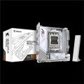 Gigabyte components Материнська плата GIGABYTE X870I AORUS PRO ICE sAM5 X870I AORUS PRO ICE 2xDDR5 M.2 Wi-Fi BT HDMI Type-C ATX білий