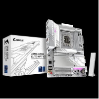 Материнська плата GIGABYTE Z89 AORUS ELITE WF7 ICE s1851 Z890 4xDDR5 M.2 HDMI DP Wi-Fi BT ATX білий