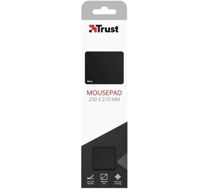 Trust Килимок для миші Trust Mouse Pad M Black (24193)