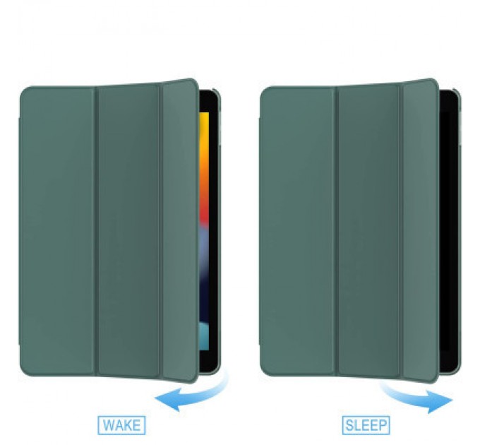 BeCover Чохол до планшета BeCover Tri Fold Hard Apple iPad 10.2 2019/2020/2021 Dark Green (709656) (709656)