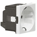 LEGRAND Розетка Legrand Розетка Schuko 16А 250В без шторок, 2 модуля, MOSAIC (077210)
