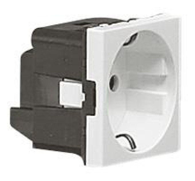 LEGRAND Розетка Legrand Розетка Schuko 16А 250В без шторок, 2 модуля, MOSAIC (077210)