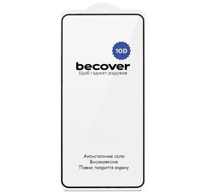 BeCover Захисне скло BeCover для Realme C85 5G 10D Black (715140)