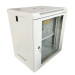 GEAR Шафа настінна GEAR 12U 19" 600x450x650 мм, + полка 19", grey (GWMSN-12U-600-450G)