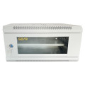GEAR Шафа настінна GEAR 4U 19" 600x450x280 мм, + полка 19", grey (GWMSN-4U-600-450G)
